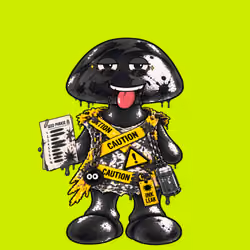 Black INK Robin #06412