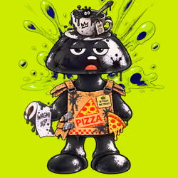 Black INK Robin #07456
