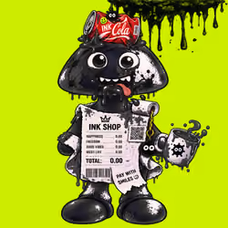 Black INK Robin #02525