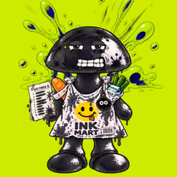 Black INK Robin #04620