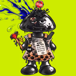 Black INK Robin #03096