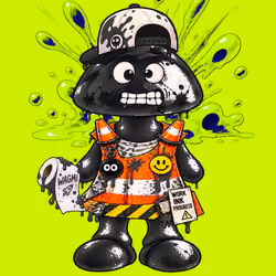 Black INK Robin #04494
