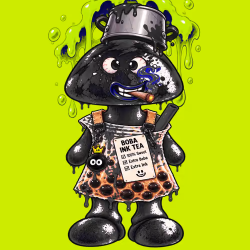 Black INK Robin #02530