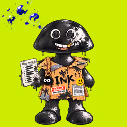 Black INK Robin #03270