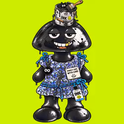 Black INK Robin #00149