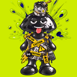 Black INK Robin #07073