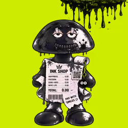 Black INK Robin #02169