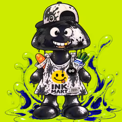 Black INK Robin #01540