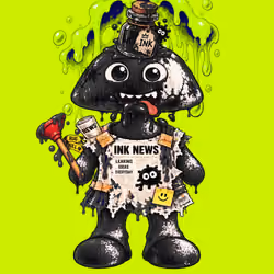 Black INK Robin #03230