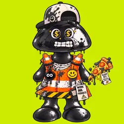 Black INK Robin #07529
