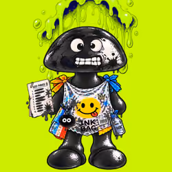 Black INK Robin #00536