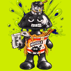 Black INK Robin #06759