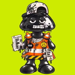 Black INK Robin #01407