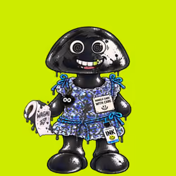 Black INK Robin #06625