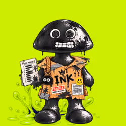 Black INK Robin #07419