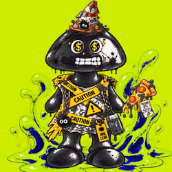 Black INK Robin #02679