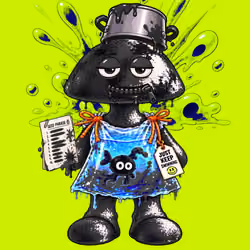 Black INK Robin #03997