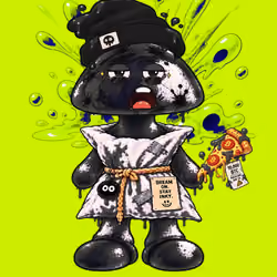 Black INK Robin #01420