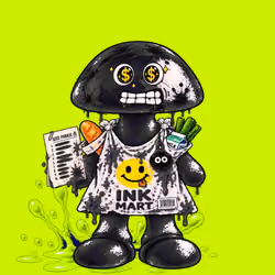 Black INK Robin #03271