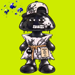 Black INK Robin #02458