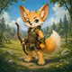 Greenhood Fox #1952