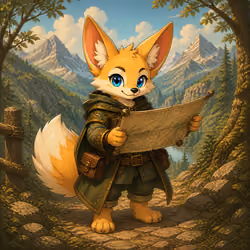 Greenhood Fox #0558