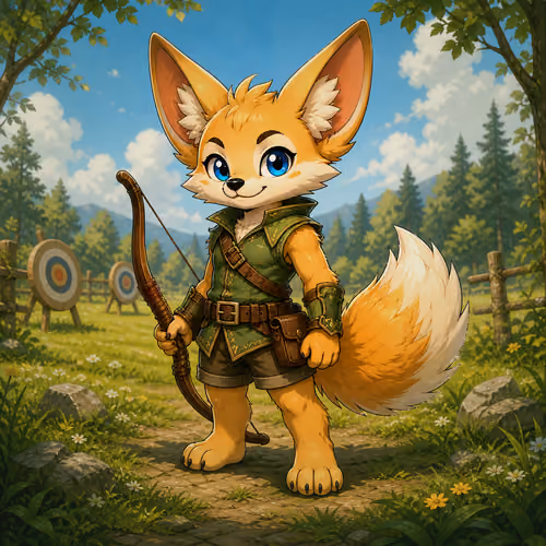 Greenhood Fox #1381