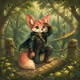 Greenhood Fox #0465