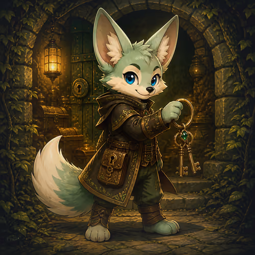 Greenhood Fox #1053
