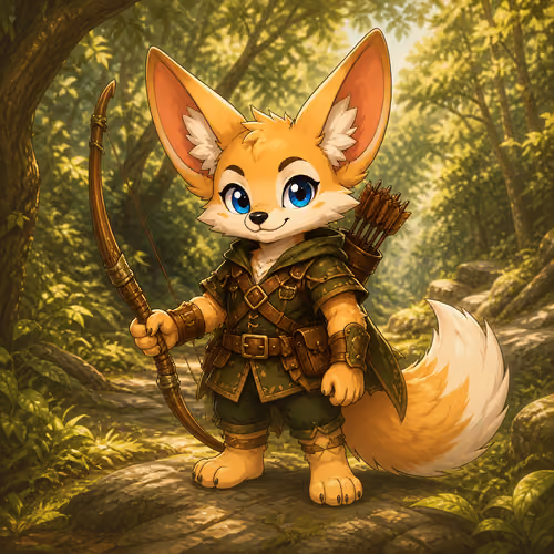 Greenhood Fox #1520