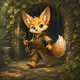 Greenhood Fox #0437