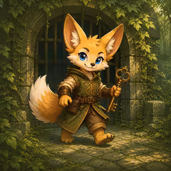 Greenhood Fox #0439