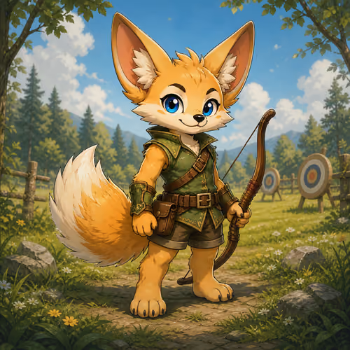 Greenhood Fox #1228