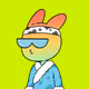 Robin Hollow Rabbit #2458