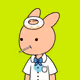 Robin Hollow Rabbit #1526