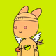 Robin Hollow Rabbit #3207