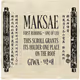 Maksae Genesis Scroll