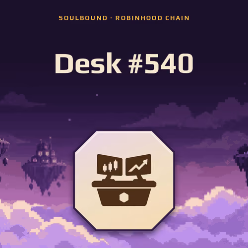 Desk #540