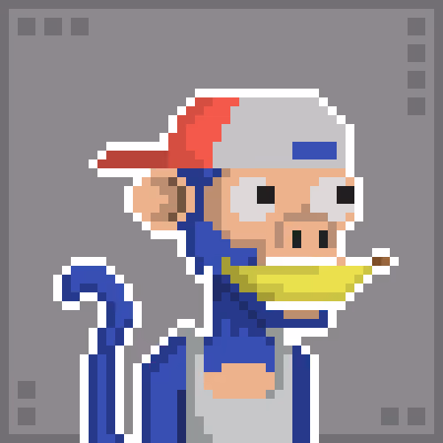 PixelHood Monke #555
