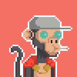 PixelHood Monke #612