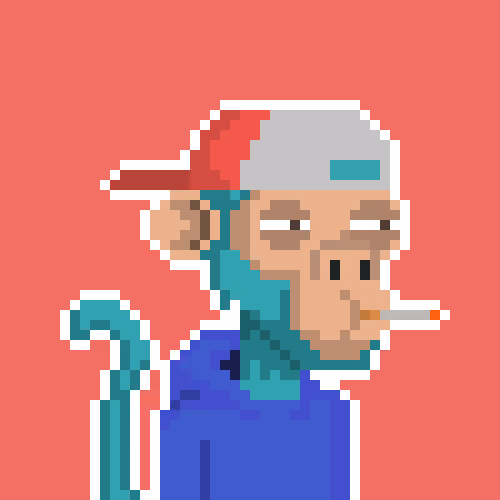 PixelHood Monke #536