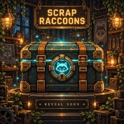 SCRAP RACCOONS: Sealed Crate