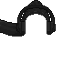 PONYTAIL BLACK & HEADPHONES BLACK