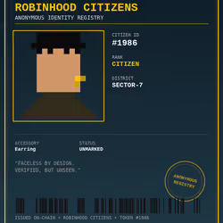 Robinhood Citizens #1986