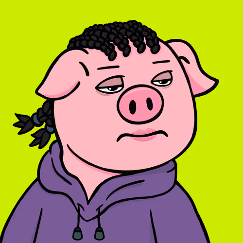 Hooded Pig #56