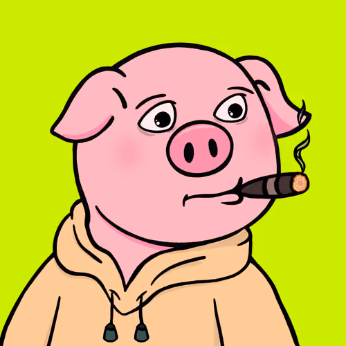 Hooded Pig #115