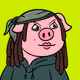 Hooded Pig #743