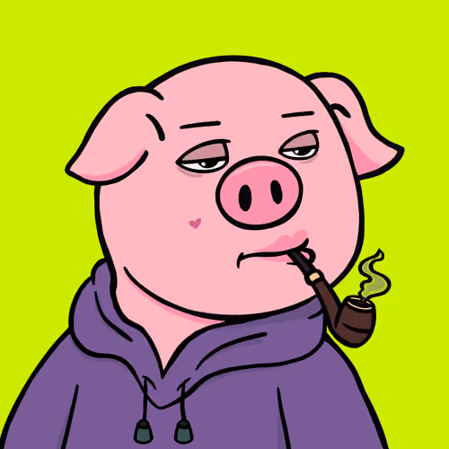 Hooded Pig #309