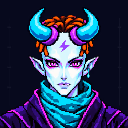 NEON ONI #0072 — Ronin