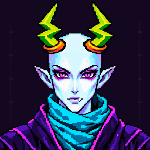 NEON ONI #2436 — Ronin